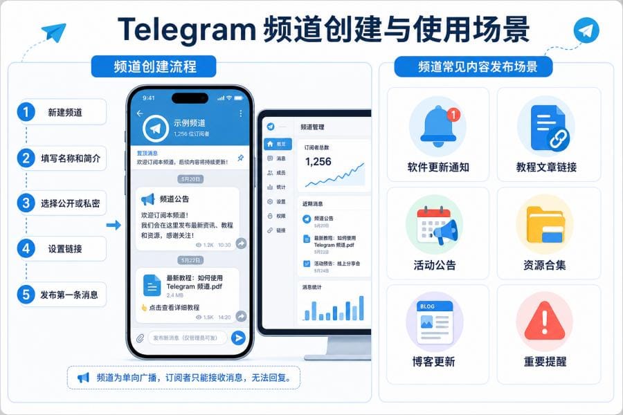 电报群适合做什么?新手怎么创建、设置和安全使用? 配图 3