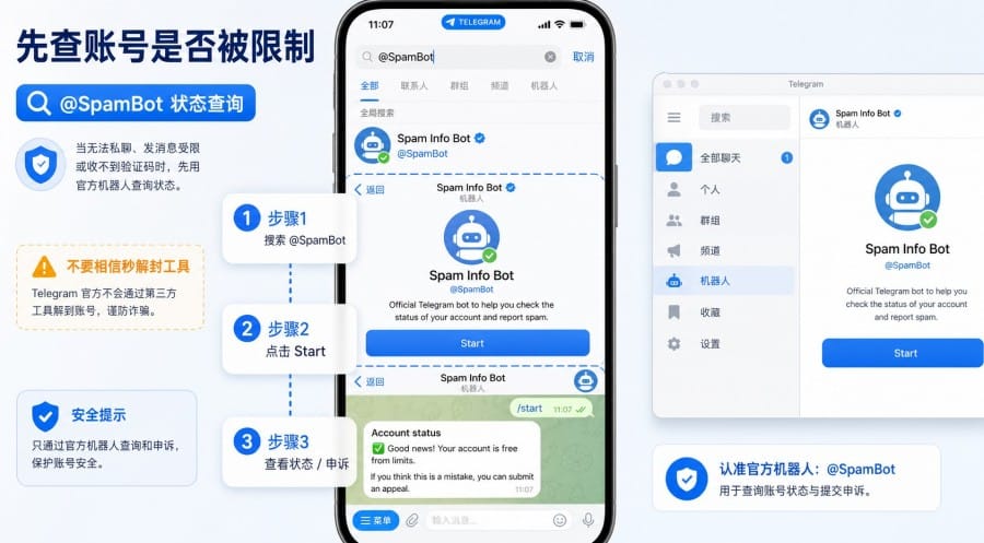 电报群无法加入怎么办?加群受限的排查与解决方法 配图 2