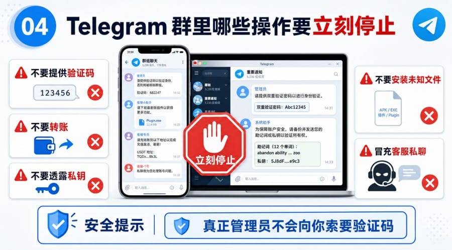 电报群链接安全吗? image 3