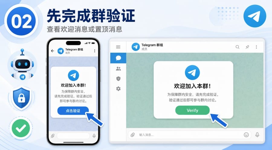电报群无法发言怎么办?禁言、验证和权限限制排查 body image 1
