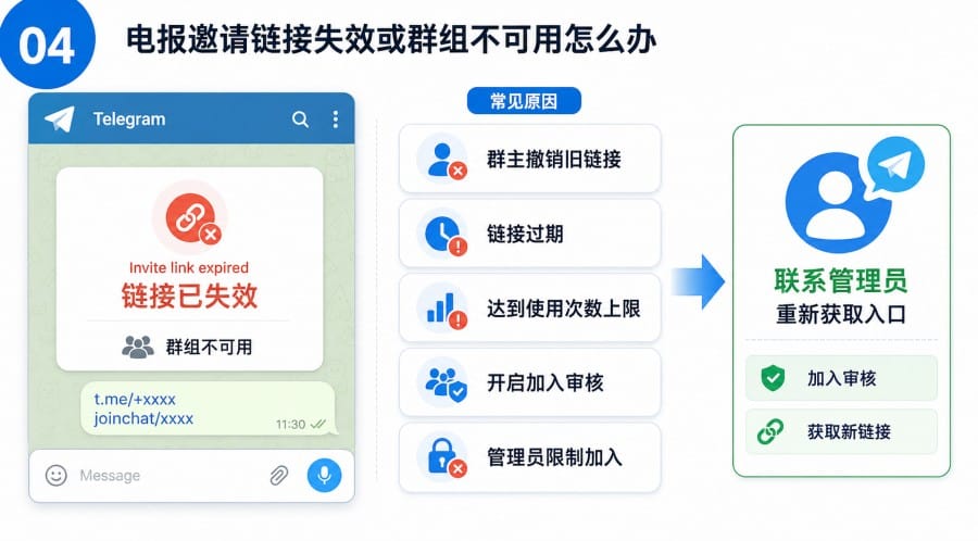 电报群进不去怎么办?群组打不开的原因和处理方法 - step 3