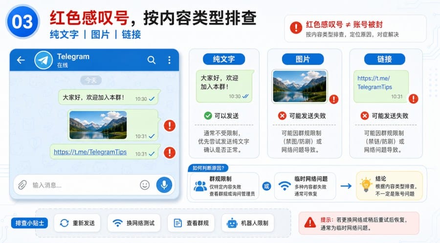 电报群消息发不出去怎么办？ - step 2