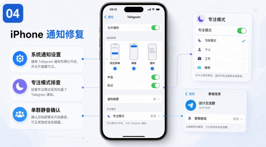 电报群收不到消息提醒怎么办? - step 3