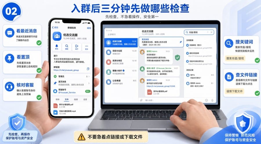 电报群真假怎么判断?Telegram 中文群入群筛选指南 配图 1