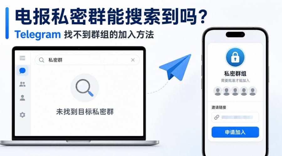 电报私密群能搜索到吗 - cover image